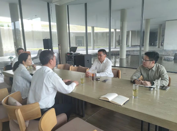 建德市人大常委會主任呂平調(diào)研基地